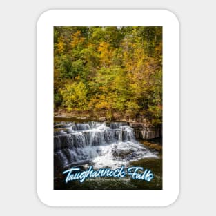 Taughannock Falls Tompkins County New York Sticker